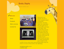 Tablet Screenshot of dinkydigits.net